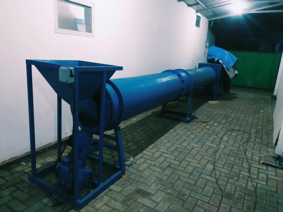 Jasa Pembuatan Mesin Rotary Dryer Industri Presisi Malang